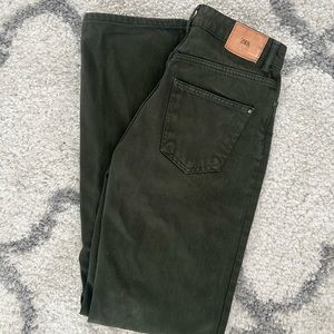 Green Zara Jeans
